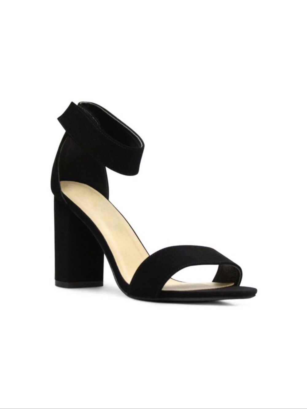 Marco Republic Wide Fit Edmonton Black Chunky Block Heel Size 8